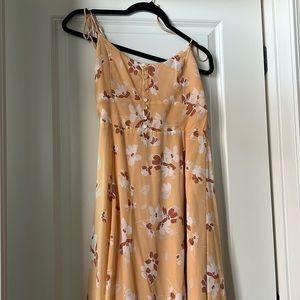 Abercrombie and fitch yellow dress